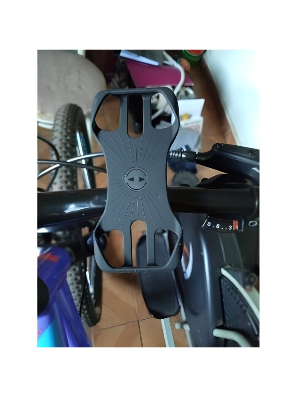 Detachable Bike Phone Holder, Universal Bicycle Motorcycle Cell Phone Mount